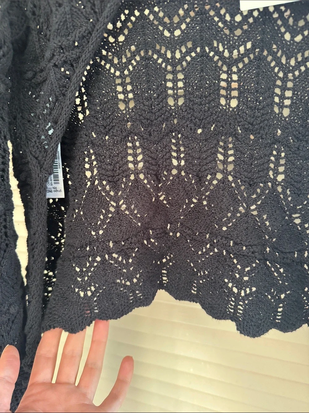 Zara lightweight crochet